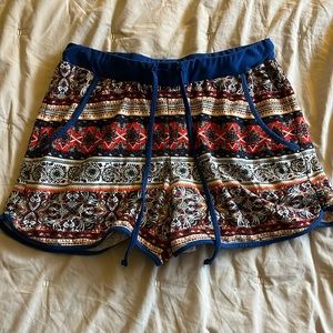 Women’s Multicolored Shorts